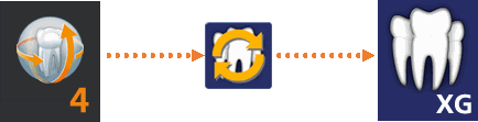 Sidexis Sync Services 4 supports SIDEXIS 4 and SIDEXIS XG image data synchronization.